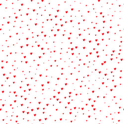 heart seamless pattern background vector image