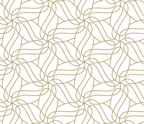 seamless pattern with abstract geometric line vector image