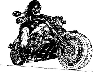Skeleton Motorcycle Vector Images (over 3,000)