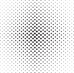 abstract pop art dotted pattern vector