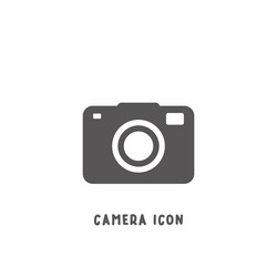 Simple Camera Icon vector image