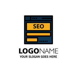 website server data hosting seo tech business vector image
