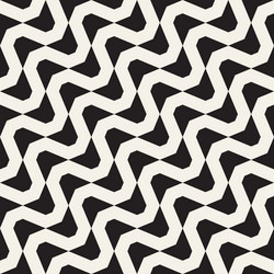 seamless pattern repeating geometric elements vector image