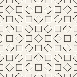 seamless pattern repeating geometric elements vector image