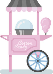 Candy shop with a cheerful decor Royalty Free Vector Image