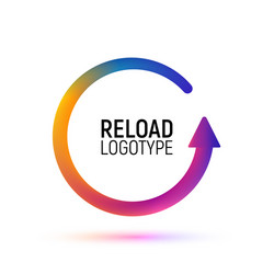 Reload Retry Loop Icon vector image