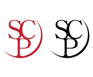 Scp logo design set Royalty Free Vector Image - VectorStock