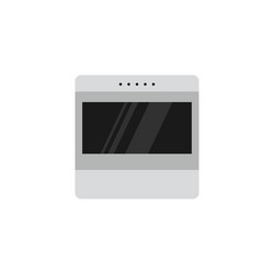 electronic video intercom system for identify vector image