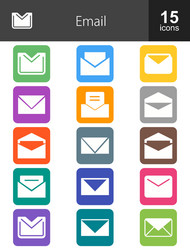 Email and communication Royalty Free Vector Image