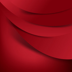 Abstract red background overlap layer and shadow vector