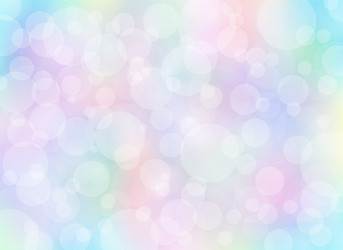 Abstract Bokeh Colorful Background vector image