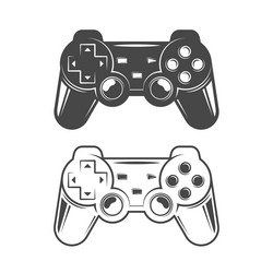 Retro Game Joystick Controller vector image