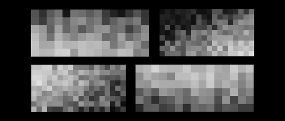 abstract pixel noise pattern grayscale ai neural vector image
