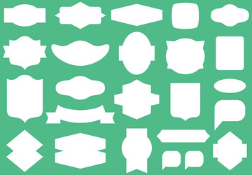 labels and frames seamless pattern vector