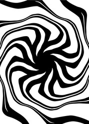 Abstract background texture of twisting vector