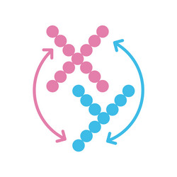 ivf icon on background for graphic and web design vector image