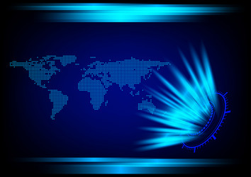 abstract background concept technology network vector image