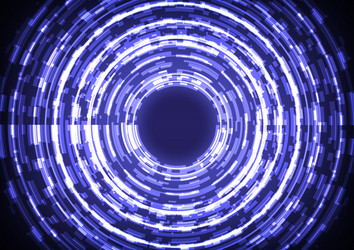 element computer data abstract 3d hologram vector image