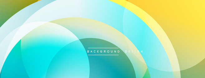 abstract colorful background overlapping vector image