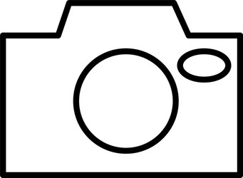 Camera icon vector