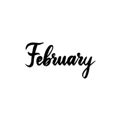 February Word Vector Images (over 5,000)