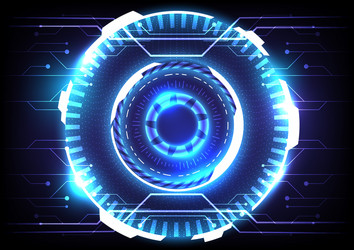 element computer data abstract hologram vector image