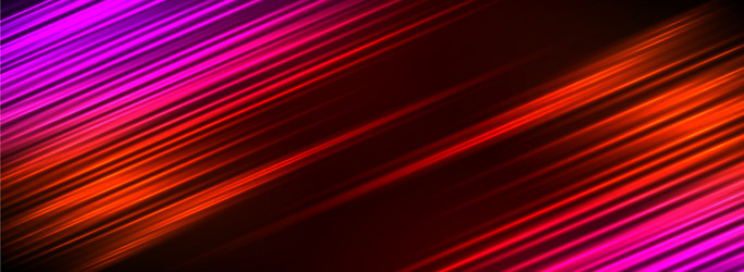 Abstract shinny random various colorful lines vector