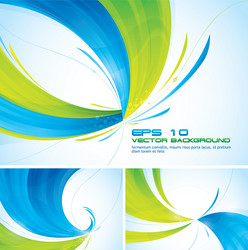 Flow abstract background Royalty Free Vector Image