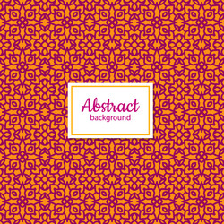 Ethnic geometry seamless pattern background vector