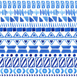 Seamless aztec pattern Royalty Free Vector Image
