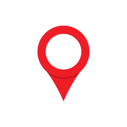 Button location map flat icon design marker vector