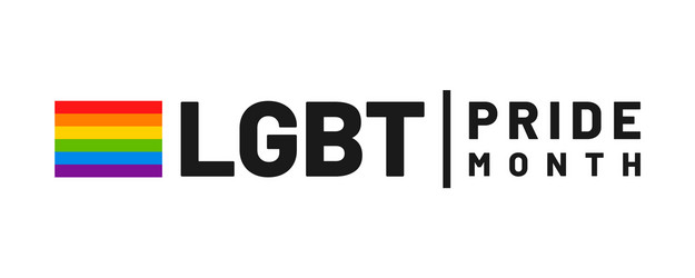 lgbt flag pride gay and lesbian Vector Image