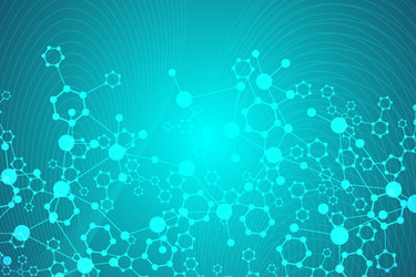science network pattern connecting lines and dots vector image