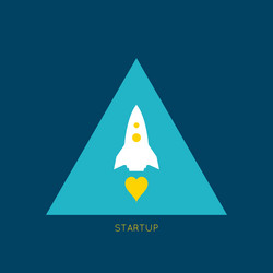 Startup new business project vector