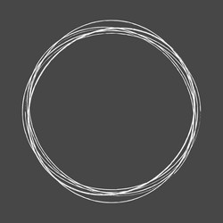 sketch scribble sketchy grungy lines circles vector image