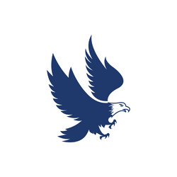 falcon wing icon template Vector Image