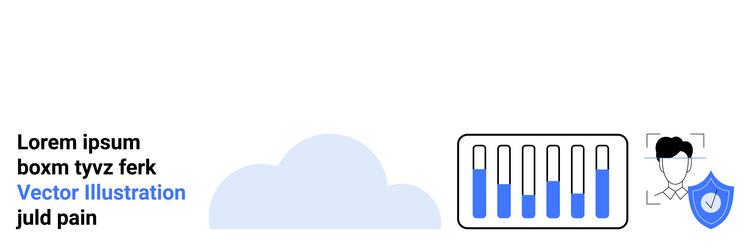 secure data management with analytics and privacy vector image