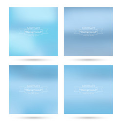 set of colorful abstract backgrounds vector image