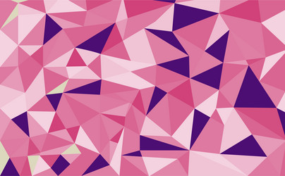 Geometric polygon background vector