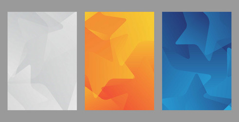 minimal geometric background with fluid gradient vector image