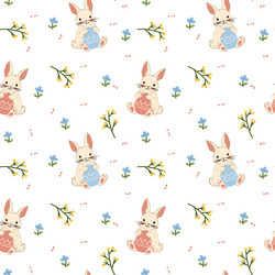 white background with a scattered pattern vector image