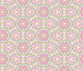 Abstract oriental floral seamless pattern arabic Vector Image