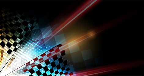 Racing speed background abstraction in car track Vector Image