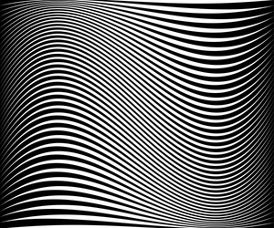 wavy dynamic irregular lines monochrome pattern vector image