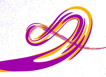 Abstract curve lines and fluid shapes background vector