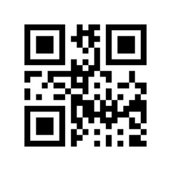 qr code template to scan with smartphone vector image