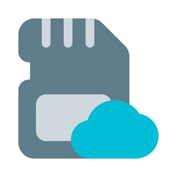 store data online for remote access backup vector image