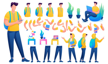 Constructor for creating a young men create your vector