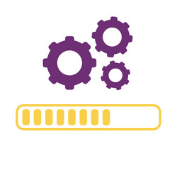System software update and upgrade concept vector