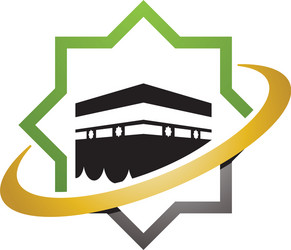 Kaaba icon Royalty Free Vector Image - VectorStock